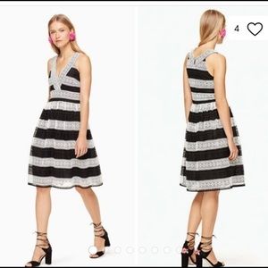 Kate spade color block lace dress